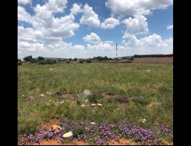 LAND FOR SALE IN LENASIA EXT 13